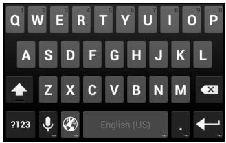 ACER LIQUID Z4 BLANC LSC - Clavier Google - 1