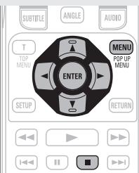 DENON DBP1611UD - Un appui sur POP UP MENU lorsque l'écran des vignettes est affché montre l'écran pour déscrire les opérations de lecture. - 2