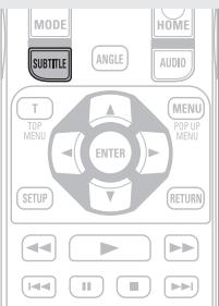 DENON DBP1611UD - Appuyez sur SUBTITLE pendant la lecture. - 2