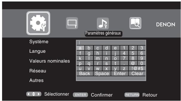 DENON DBP1611UD - Détails du réglage - 1