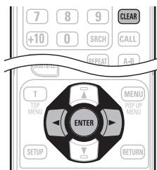 DENON DBP1611UD - Appuyez sur ENTER pendant la lecture. - 2