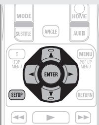 DENON DBP1611UD - Quitter le menu GUI - 1