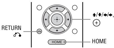 SONY STR-DH740 - Utilisation du menu Settings - 1