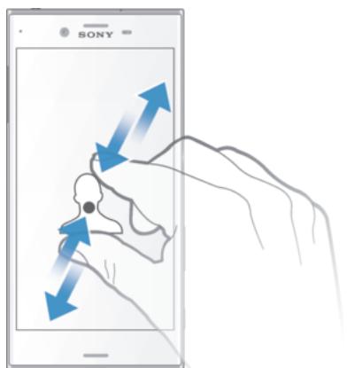 SONY XZ DS BLEU4275730 - Utiliser l'écran tactile - 3