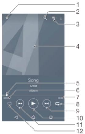 SONY XZ DS BLEU4275730 - Écouter de la musique - 1