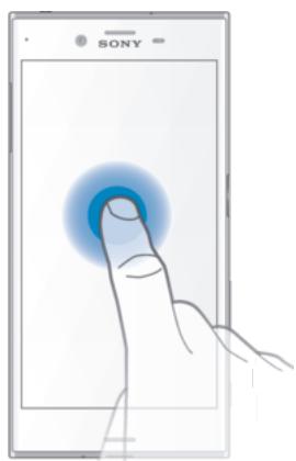 SONY XZ DS BLEU4275730 - Utiliser l'écran tactile - 2