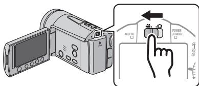 IVC GZ-MG530 - ① Selezionare il modo 🏠 (filmato) - 1