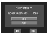 SUPPRIMER ? FICHIERS RESTANTS : 0008 DUI NON