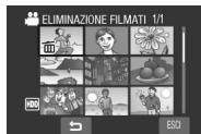 ELIMINAZIONE FILMATI 1/1 HBOX ESCI