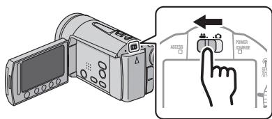 IVC GZ-MG530 - ① Selezionare il modo (filmato) - 1