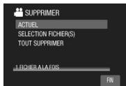 SUPPRIMER ACTUEL SELECTION FICHIER(S) TOUT SUPPRIMER 1. FICHIER A LA FDIS FIN