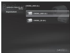 Standard Objectiva per Basis EVERIO_HDD (G:) Impostazioni 3.0 EVERIO_HDD (G:) 3.0 EVERIO_SD (H:) Power Dimension 1 of 2