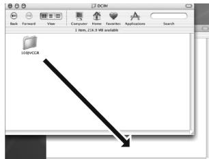 DCM Back Forward View Computer Home Favorites Applications Search 1 item, 23.9 MB available 100VCCR