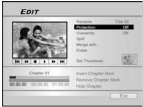 LITE-ON LVW-5026 GHC - Protégér un Titre (Disque Dur et DVD) - 1