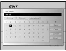 LITE-ON LVW-5026 GHC - Nommer un Titre (Disque Dur et DVD) - 2