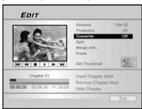 LITE-ON LVW-5026 GHC - Remplacer un Titre (DVD Seulement) - 1