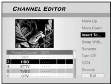 LITE-ON LVW-5026 GHC - Insérer des Chânes TV - 2