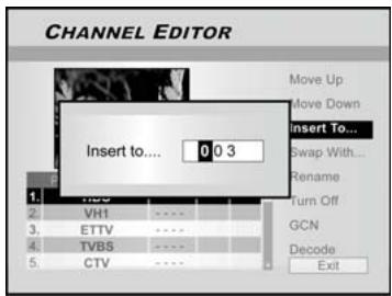 LITE-ON LVW-5026 GHC - Insérer des Chânes TV - 1