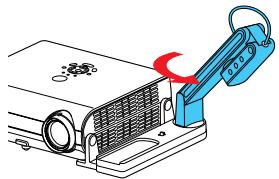 TOSHIBA TDP-S35 - Lors de l'utilisation de l'imageuse fixée au projecteur - 3