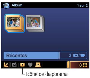 KODAK EasyShare-One Zoom - Visualisation d'un diaporama - 1
