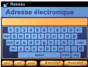 KODAK EasyShare-One Zoom - Utilisation du clavier à l'écran - 1