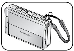 KODAK EasyShare-One Zoom - Fixation de la dragonne - 1
