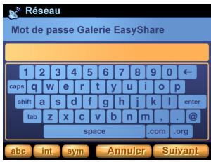 KODAK EasyShare-One Zoom - Définition des informations de compte de la Galerie KODAK EASYSHARE - 2