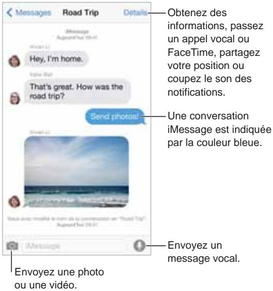 APPLE IPH6 GOLD 1286B - Envoyer et recevoir des messages - 1