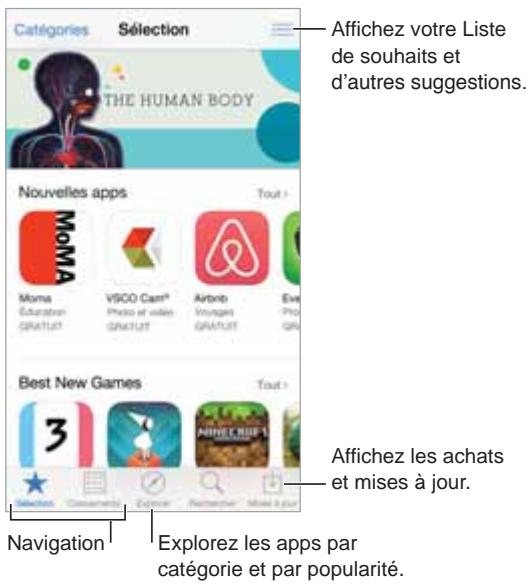 APPLE IPH6 GOLD 1286B - L'App Store en un coup d'œil - 1