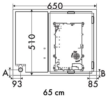 DARRYSMEG PM6912WLDR - Découpe du plan de travail - 4