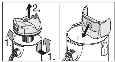 KARCHER A2251 INOX - Aspiration à sec des tapis et moquettes - 1