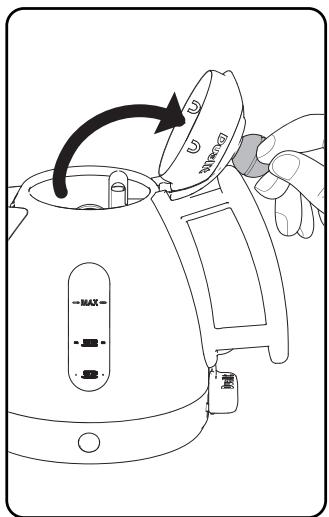 DUALIT 72220 - OUVERTURE DU COUVERCLE - 1