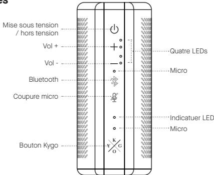 KYGO ENCEINTE AUDIO B9/800 WHITE - Fonctions generales - 2