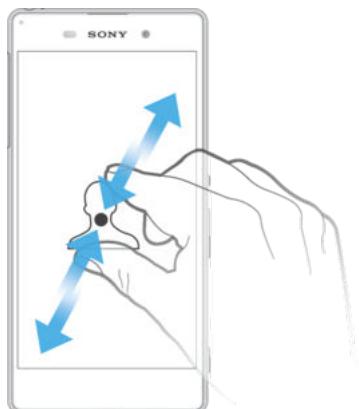 SONY XPERIA XA 160G0 - Utiliser l'écran tactile - 3