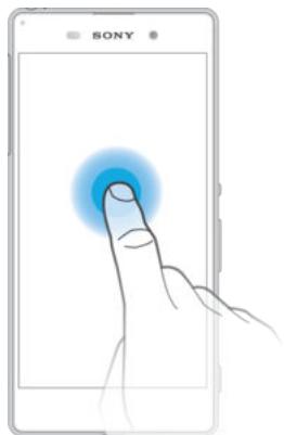 SONY XPERIA XA 160G0 - Utiliser l'écran tactile - 2