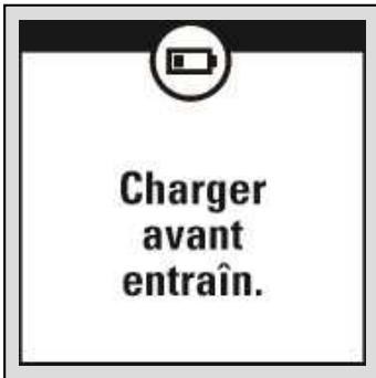 POLAR M400 - NOTIFICATIONS DE BATTERIE FAIBLE - 2