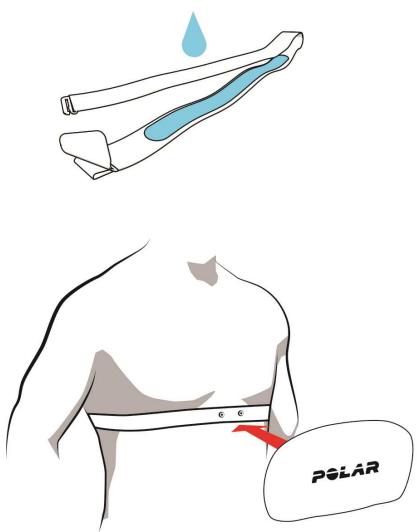 POLAR M400 - ASSOCIER UN ÉMETTEUR DE FREQUENCY CARDIAQUE - 1