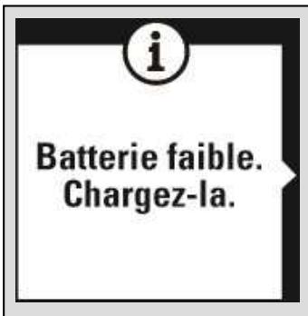 POLAR M400 - NOTIFICATIONS DE BATTERIE FAIBLE - 1