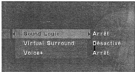 THOMSON DTH233 - Le menu du lecteur - 1