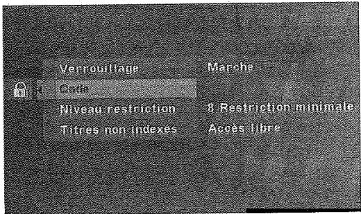 THOMSON DTH233 - Pour changer de code - 1