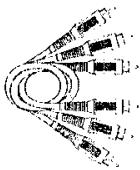 THOMSON DTH233 - Prises et cordons AUDIO (pour le son) - 2