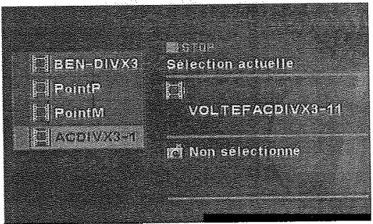 THOMSON DTH233 - Lecture de fichiers DivX - 1