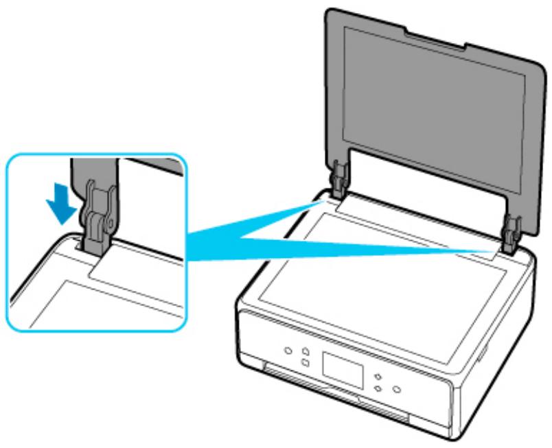 CANON TS6250 - Fixation du capot du scanner : - 2