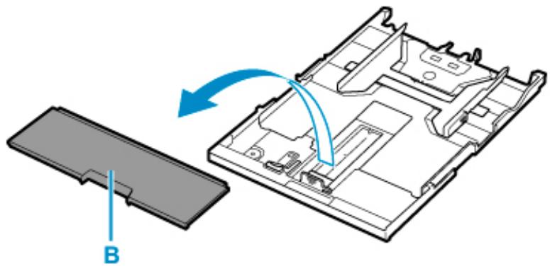 CANON TS6250 - Retirez le couvercle de la cassette (B). - 1