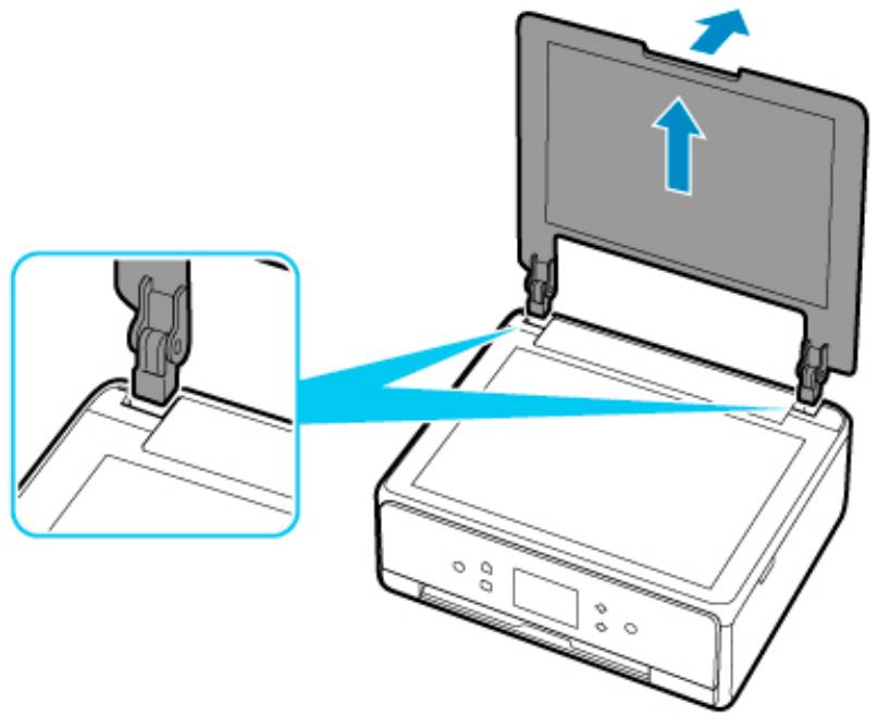 CANON TS6250 - Retrait du capot du scanner : - 1
