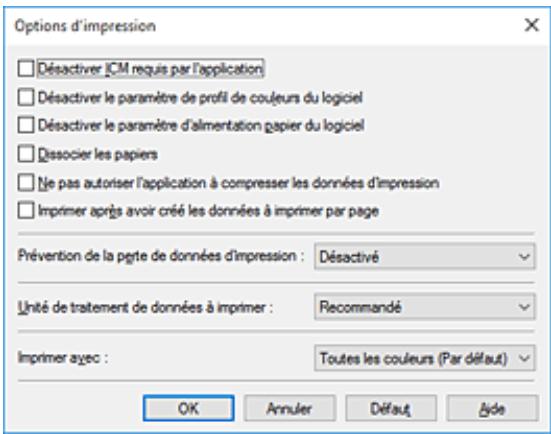CANON TS6250 - Modification des paramètres de l'imprimante depuis votre ordinateur (Windows) - 2