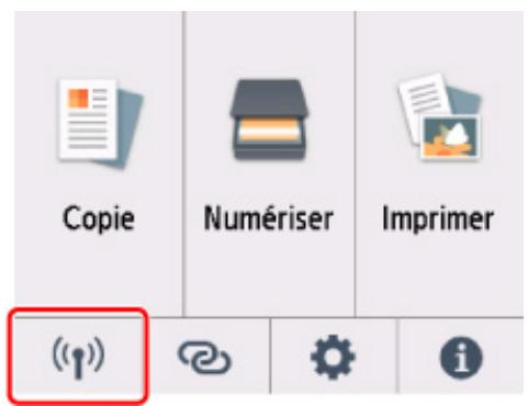 CANON TS6250 - L'imprimante est-elle connectee au routeur sans fil ? - 1