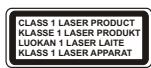 LEXIBOOK RCD 100 SP NOIR/RGE - Avertissement : produit laser de classe 1 - 1