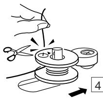 JANOME MELODY 41 - Retirer ou REPLACER la boite à canettes - 2