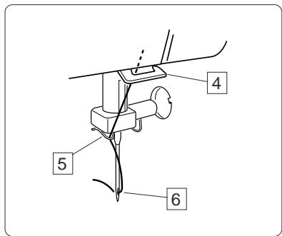 JANOME MELODY 41 - Positionner la boîte à canettes - 5